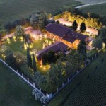 Панорама сверху Corte Piuovanelli